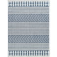 thumbnail image 2 of Artistic Weavers Long Beach Area Rug, Blue/White, 6'7" x 9', 2 of 5