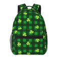 thumbnail image 1 of Balery Happy St. Patrick's Day5 Mochila Escolar Impresa, Mochila Ligera para Viajes Casual, Mochila Duradera y Cómoda Multifuncional, Mochila para Laptop-One Size, 1 of 5