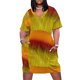 thumbnail image 1 of Vestido largo holgado de hierba suave para mujer traje de gala con bolsillos, 1 of 7