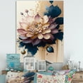 thumbnail image 2 of Designart Deep Pink Dahlia Floral Design IV Canvas Wall Art, 2 of 5