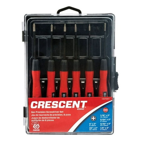 UPC: 0037103315892 | Crescent 6 Piece Precision Screwdriver Set