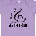 thumbnail image 4 of Inktastic Funny Music Yes Im Treble Boys or Girls Baby Bodysuit, 4 of 5