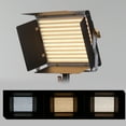 thumbnail image 4 of Andoer Professional LED Video Light Dimmable 660 LED Bulbs Bi-Color Light Panel 3200-5600K CRI 85+ with U Bracket & Barndoor Lighting Kit for Studio Photography Video Shooting, 4 of 9