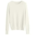 thumbnail image 4 of Women’s Pullover Sweater Comfortable Round Neck Solid Long Sleeve Casual Wear for Every Occasion, 4 of 4