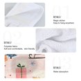 thumbnail image 2 of Yayeee Kitchen Hanging Hand Towels Set of 2 with Loop Bathroom Absorbent Tie Towel, Blue Christmas Santa, 2 of 7
