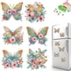 thumbnail image 4 of Imán Nevera Artístico Con Pavo Real Y Flores Color Blanco 6 Uds., 4 of 8