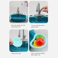 thumbnail image 4 of Mesa de lavado de platos simulada para niños, agua circulante, puede acomodar lavabo de animales, juguetes para jugar a las casitas Wmkox8yii  HAHFKSH711, 4 of 5