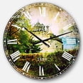 thumbnail image 1 of DesignArt Chillion Castle Large Wall Clock, 1 of 2
