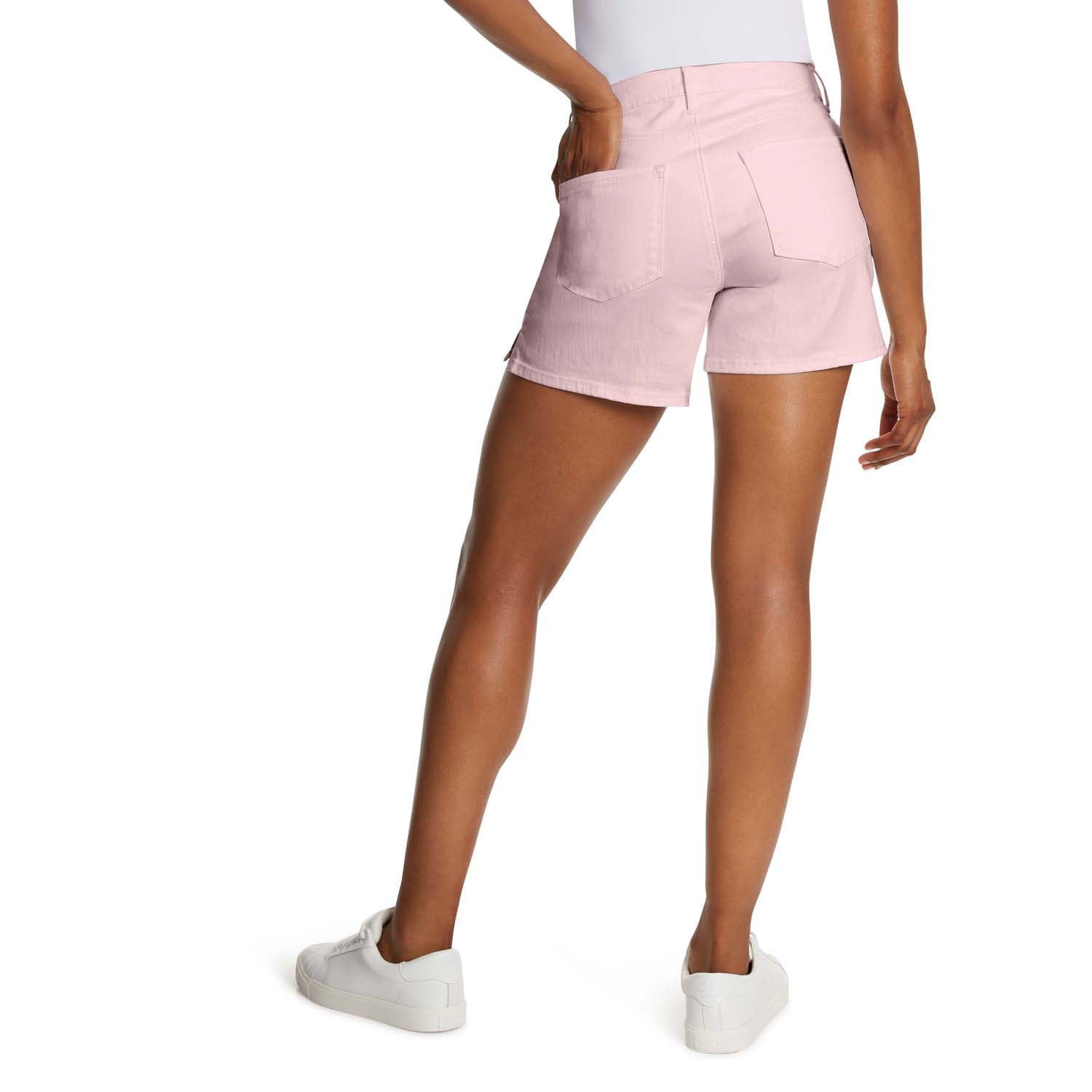 Jessica Simpson Women's Adored Slim Bermuda Shorts - Mid Rise, 10" Inseam, Curvy Fit