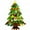 A, variant on Toudaret Montessori Felt Christmas Tree ,Toddlers with Lights DIY Games Kids Plush Christmas Tree Set