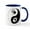 White/Navy Inside, variant on CafePress - Wolf Therian Ying Yang Mug - 11 oz Ceramic Mug - Novelty Coffee Tea Cup