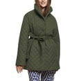 thumbnail image 1 of Womens Winter Clothes Plus Size Warm Lapel Leather Cotton Coat Long Sleeve Jacket, 1 of 1