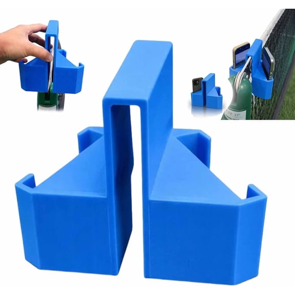Tennis Camera Mount, Tennis Net Camera Mount, Padel Tennis Net Phone Holder for Pickleball, Smartphone Mount for Padel Court Fence,Secure Clip-On Shot Mount for Match Analysis/Practice/Coaching