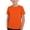 Orange, variant on Diufon Boys Girls Athletic Shirts Summer Casual Crewneck Short Sleeve Tops Breathable Stretch Casual Sport Tee