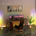 thumbnail image 2 of BlazeSet LED Corner Floor Lamp 56" -Light Modern Minimalist Dimmable Polished Chrome Floor Lamp, 2 of 2