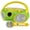 Green, variant on SingingWood NP030 Portable Karaoke System Bluetooth CD Player Boombox AM FM Radio