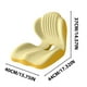 thumbnail image 4 of Cojín y respaldo integrados de espuma para asiento, cojín ergonómico para silla, para oficina, hogar, coche, viajes, soporte cómodo con funda extraíble y lavable., 4 of 5