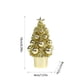 thumbnail image 3 of Adornos de plástico para árbol de Navidad con purpurina y estrella | Dulce adorno navideño con forma de pirámide | Centro de mesa festivo para fiestas en casa u oficina, 3 of 6