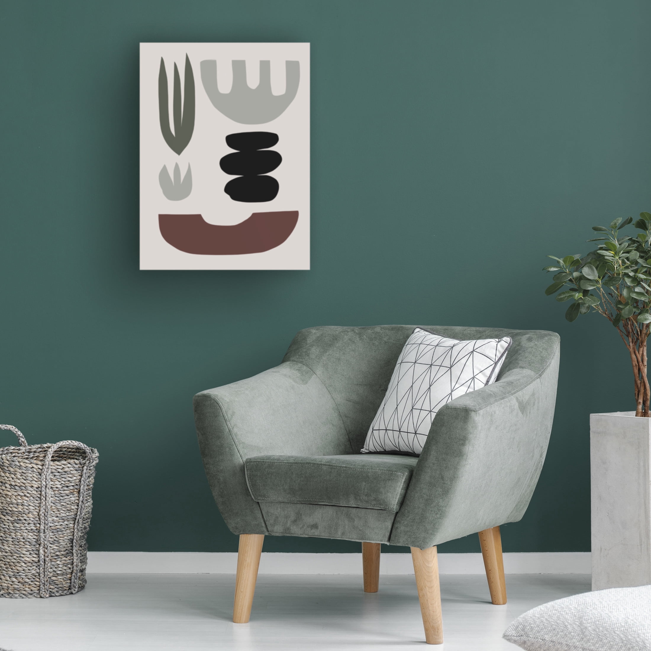 Trademark Fine Art Dan Hobday  Shapes Canvas Wall Art