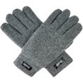 thumbnail image 1 of Bruceriver Men Pure Wool Knit Gloves with Lining and Elastic Rib Cuff, 1 of 6