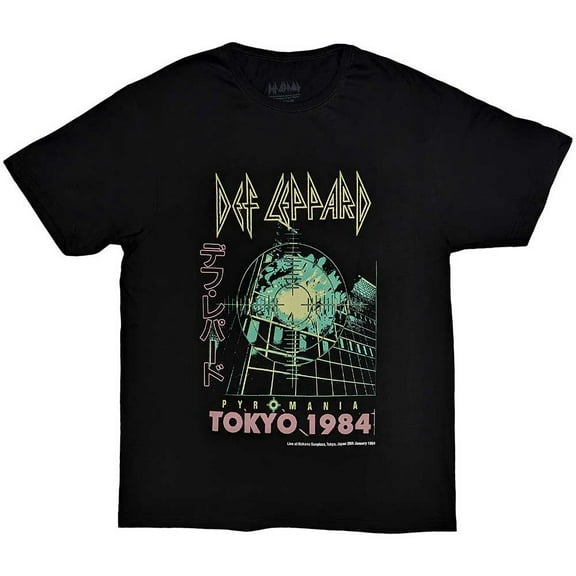 Def Leppard Unisex T-Shirt: Tokyo
