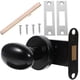 thumbnail image 2 of One Sided Deadbolt Lock Invisible Door Lock Single Side Stainless Steel Quiet Design Easy Open Close 1Set, 2 of 2