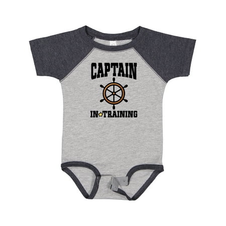 

Inktastic Captain in Training Gift Baby Boy or Baby Girl Bodysuit