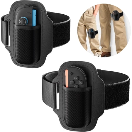 Leg Strap Compatible with NS Switch 2 JoyCon Sports Game Accessories, Adjustable Elastic Strap, Long &Short 2 Pack