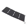 thumbnail image 3 of Panneau solaire pliable 40 W en silicium monocristallin, charge rapide, double sortie USB, régulateur, panneau solaire portable 4 plis, 3 of 4