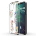 thumbnail image 1 of TalkingCase Slim Phone Case Compatible for Apple iPhone 12 Pro MAX, Watercolor Pineapple Print, Lightweight,Flexible,Soft, USA, 1 of 7