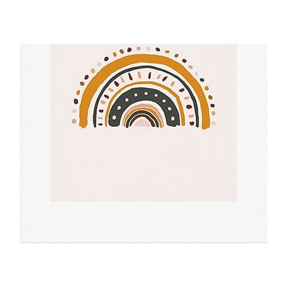 Society6 Avenie Rainy Day Rainbow 8" x 10" Art Print and Hanger