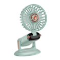 thumbnail image 3 of LOVIVER Table held Fan Personal Fan Desktop Cooling Fan Adjustable Angle Quiet Portable for Office Outdoor Bedroom Indoor Car Green, 3 of 6