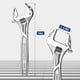 thumbnail image 4 of Llave ajustable WORKPRO de 10 pulgadas (250 mm) de acero Cr-V de alta resistencia, 4 of 7