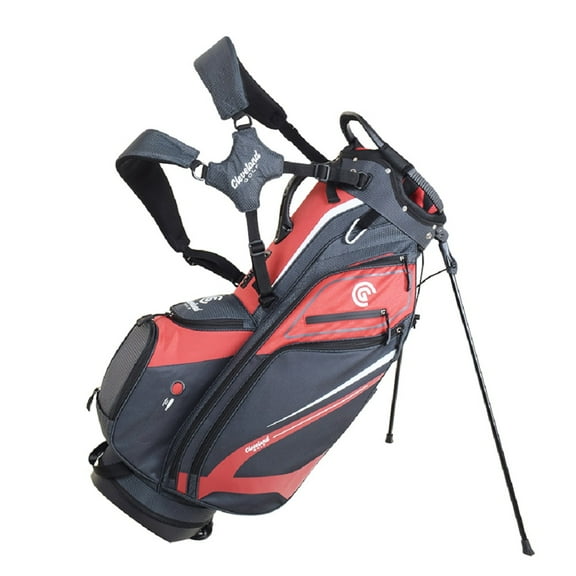 Cleveland Lightweight '24 Red Charcoal Stand Golf Bag