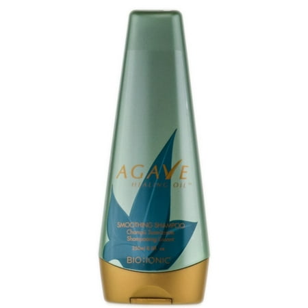 Agave Healing Oil Smoothing Shampoo with Agave Plant Sugars Used to Remove Styling Build-Up, Hydrate & Preserve Color,