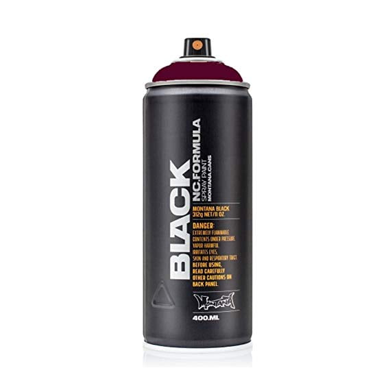 Montana BLACK 400ml Spray Color, Winegum