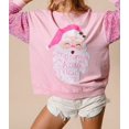 thumbnail image 3 of Suéter vintage para mujer, sudaderas con capucha de retazos con purpurina, estilo Harajuku, ropa de calle de manga larga ajustada, camiseta navideña, jersey holgado de otoño, 3 of 5