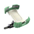 thumbnail image 2 of Soporte de teléfono genérico para bicicleta Soporte de teléfono para motocicleta Ángulo ajustable para manillar de 15-55 mm Instalación rápida para Verde, 2 of 9