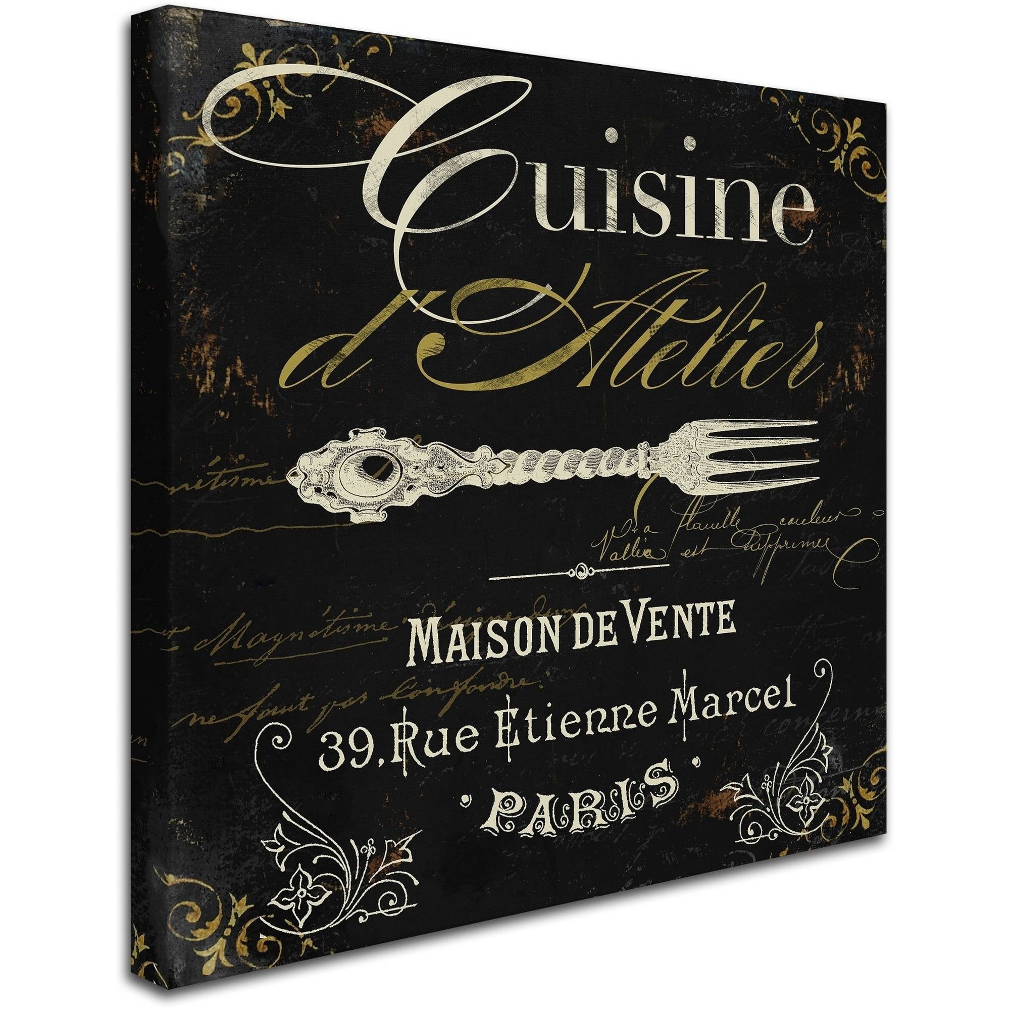 Trademark Fine Art "La Cuisine I" Canvas Art by Color Bakery