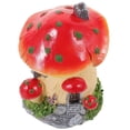 thumbnail image 5 of Creative Mushroom House Model Landscaping Ornaments Miniature Micro Landscape Bonsai Fairy Garden Landscape DIY Decor - Mushroom House(Red and Yellow Edge), 5 of 7