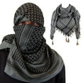 thumbnail image 4 of Arab Keffiyeh Shemagh Scarf Breathable Winter Shawl Neck Warmer Cover Head Wrap, 4 of 15