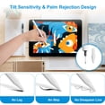 thumbnail image 4 of Stylus Pen for iPad 9th&10th Generation-Active Pencil Compatible with 2018-2023 Palm Rejection Stylus Pen for Tablet WHITE, 4 of 7