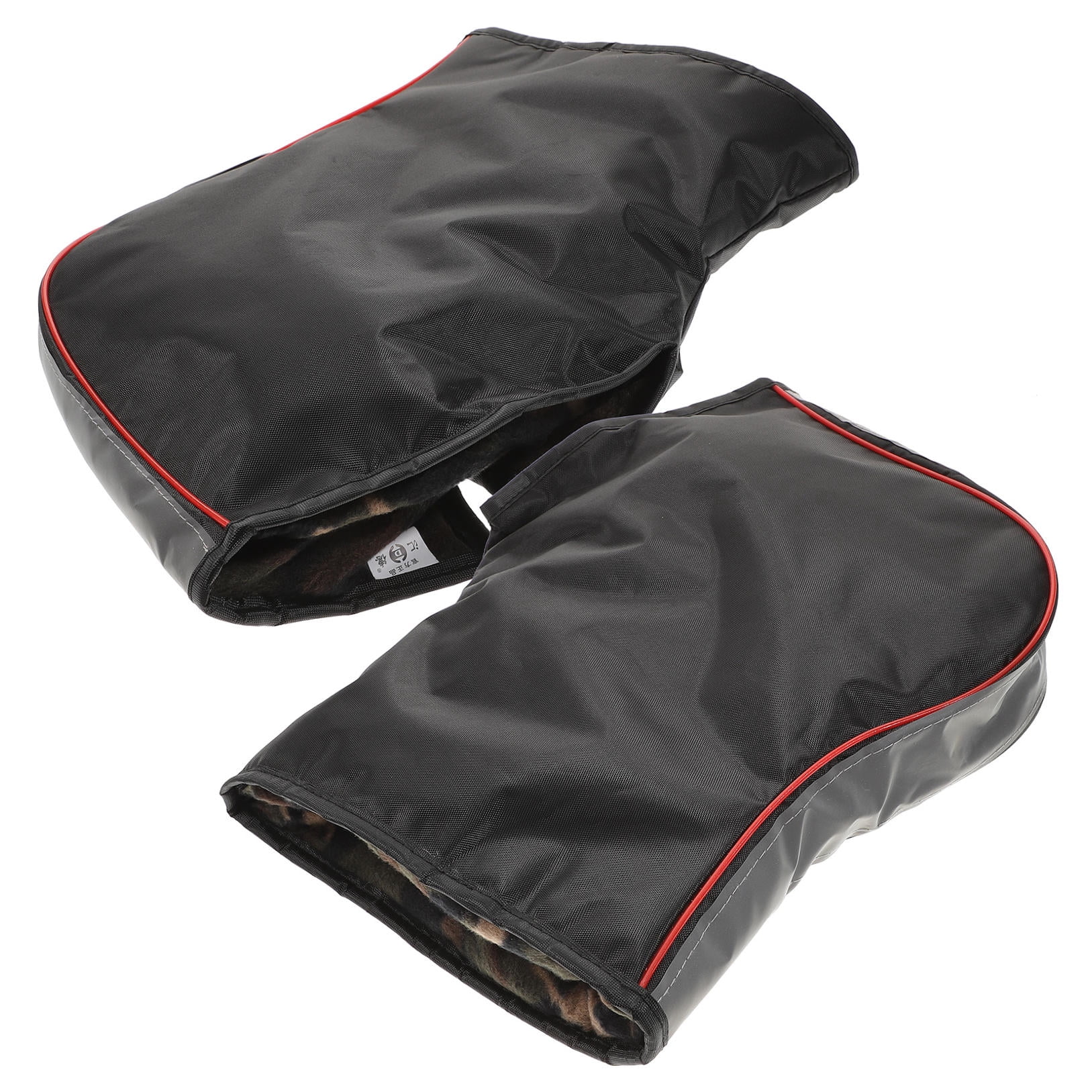 SWETRACE 1 Pair ATV Handlebar Hand Warmers Black Waterproof Reflective Safety for Bad Weather