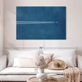 thumbnail image 2 of Elephant Stock Airplane Above Wall Art - Horizontal Canvas Wall Art - Living Room Wall Decor - Transportation Canvas - Blue And Purple Decor - 48" x 32", 2 of 8