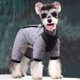 thumbnail image 3 of Nvzi Abrigos para perros pequeños, chaqueta de invierno cálida para perros, chaqueta acolchada cortavientos para cachorros, gris, 3XL, 3 of 3