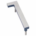 thumbnail image 7 of Montague Metal Products 8" Gold Floating or Flat Modern House Numbers 0-9 - 2, 7 of 7