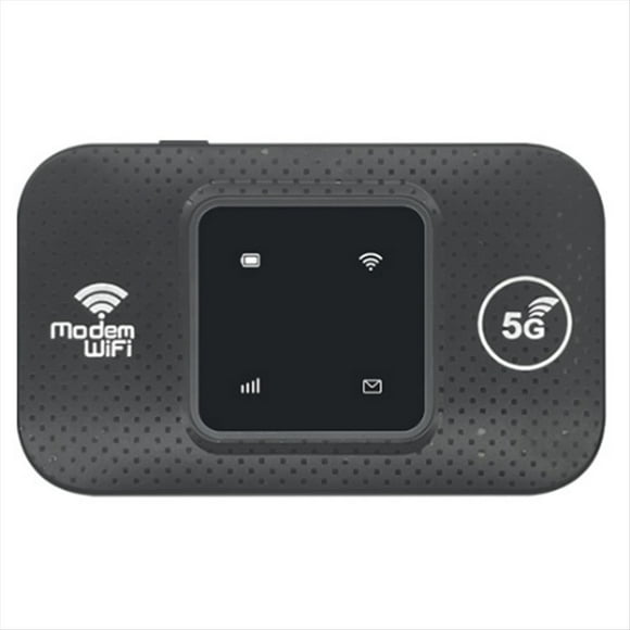 Módem WiFi 4G LTE Desbloqueado 5G 300Mbps con Pantalla A Color, Enrutador 4G Portátil Profesional para Computadoras Portátiles y Tabletas B
