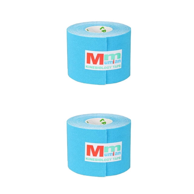 Soidarity Cinta adhesiva atlética de 5 metros y 3cm, protección contra la tensión muscular, rollo de vendaje de algodón elástico, artículos Type1 NO1 Soidarity CBP100791