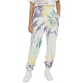 thumbnail image 1 of Elevenparis Mujer Tie Dye Casual Pantalones de chándal botánico L/29, 1 of 2