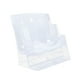thumbnail image 4 of Organizador de mostrador con soporte para folletos de acrílico, expositor de folletos transparente A5 2 niveles, 4 of 9